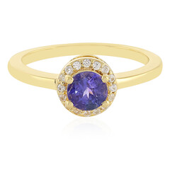 Bague en argent et Tanzanite