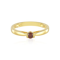 Bague en argent et Diamant rouge I2