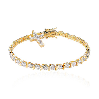 Bracelet en laiton et Diamant I3 (I) (Juwelo Style)