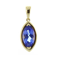 Pendentif en or et Tanzanite AAA (CIRARI)
