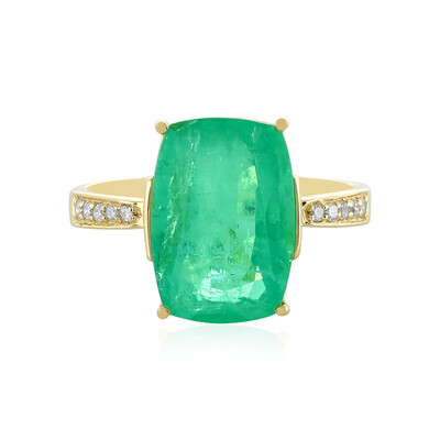 Bague en or et Emeraude d'Ethiopie (AMAYANI)