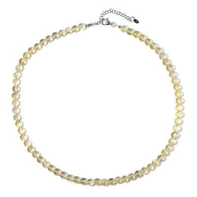Collier en argent et Citrine