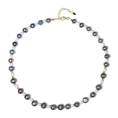 Collier en argent et Perle de Keshi mystique