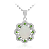 Collier en argent et Opale Welo