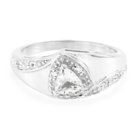 Bague en argent et Goshénite