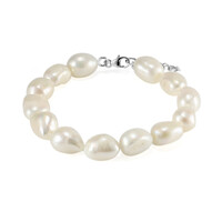 Bracelet en argent et Perle de culture d'eau douce (TPC)
