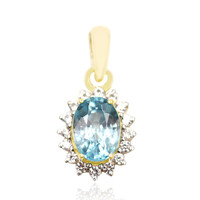 Pendentif en or et Zircon de Ratanakiri