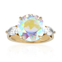 Bague en argent et Quartz Rayon de Lune