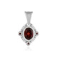 Pendentif en argent et Grenat du Mozambique