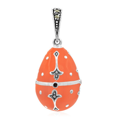 Pendentif en argent et Marcassite