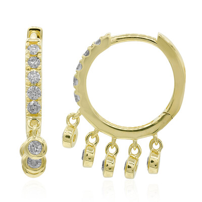 Boucles d'oreilles en or et Diamant I1 (H) (CIRARI)