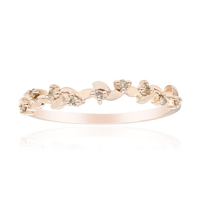 Bague en or et Diamant rose de France SI1 d'Argyle  (Annette)