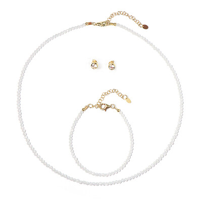 Parure en argent et Zircon
