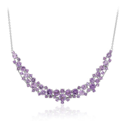 Collier en argent et Améthyste