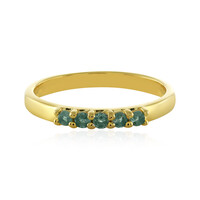 Bague en argent et Indicolite