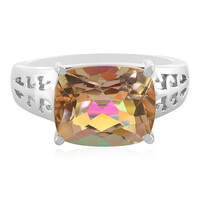 Bague en argent et Quartz Luna