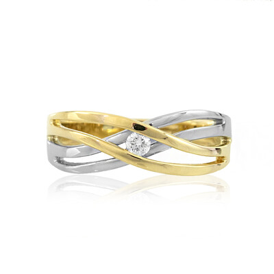 Bague en platine et Diamant Flawless (F) (LUCENT DIAMONDS)
