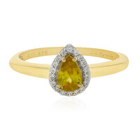 Bague en or et Sphène (La Revelle)