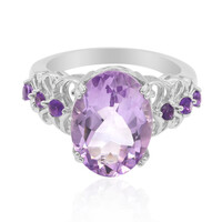 Bague en argent et Améthyste de Bolivie