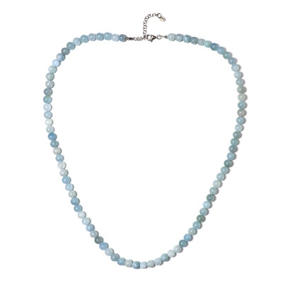 Collier en argent et Aigue-marine