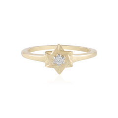 Bague en or et Diamant SI1 (H)