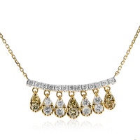 Collier en or et Diamant fancy SI2 (CIRARI)