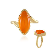 Bague en argent et Cornaline