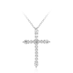 Collier en argent et Topaze blanche