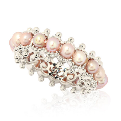 Bague en argent et Perle de culture d'eau douce (Dallas Prince Designs)