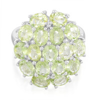 Bague en argent et Tourmaline Paraïba