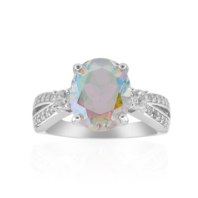 Bague en argent et Quartz Rayon de Lune