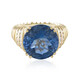 Bague en or et Fluorite à couleur changeante (de Melo)