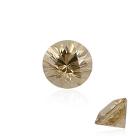  Zircon jaune (gemme et boîte de collection)