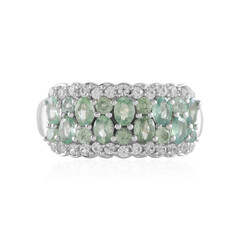 Bague en argent et Alexandrite