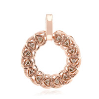 Pendentif en or et Diamant rose de France SI1 d'Argyle 