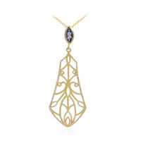 Collier en argent et Iolite