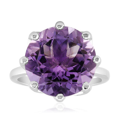 Bague en argent et Améthyste de Bolivie