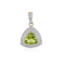 Pendentif en or et Péridot