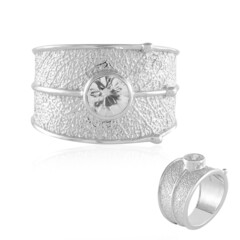 Bague en argent et Zircon
