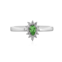 Bague en argent et Grenat Tsavorite