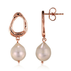 Boucles d'oreilles en argent et Perle de culture d'eau douce (TPC)