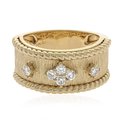 Bague en or et Diamant SI2 (H) (CIRARI)