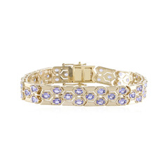 Bracelet en argent et Tanzanite