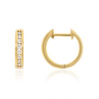 Boucles d'oreilles en or et Diamant Flawless (F) (LUCENT DIAMONDS)