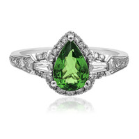 Bague en or et Grenat Tsavorite AAA (CIRARI)