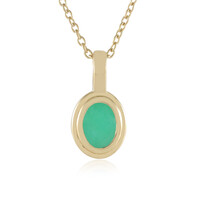 Collier en argent et Emeraude de Socoto