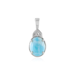 Pendentif en argent et Larimar