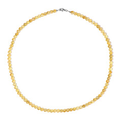 Collier en argent et Citrine