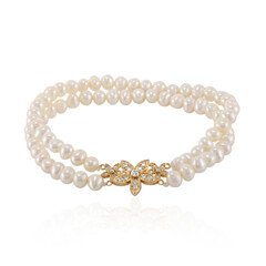 Bracelet en argent et Perle de culture d'eau douce