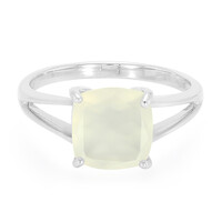 Bague en argent et Pierre de Lune blanche